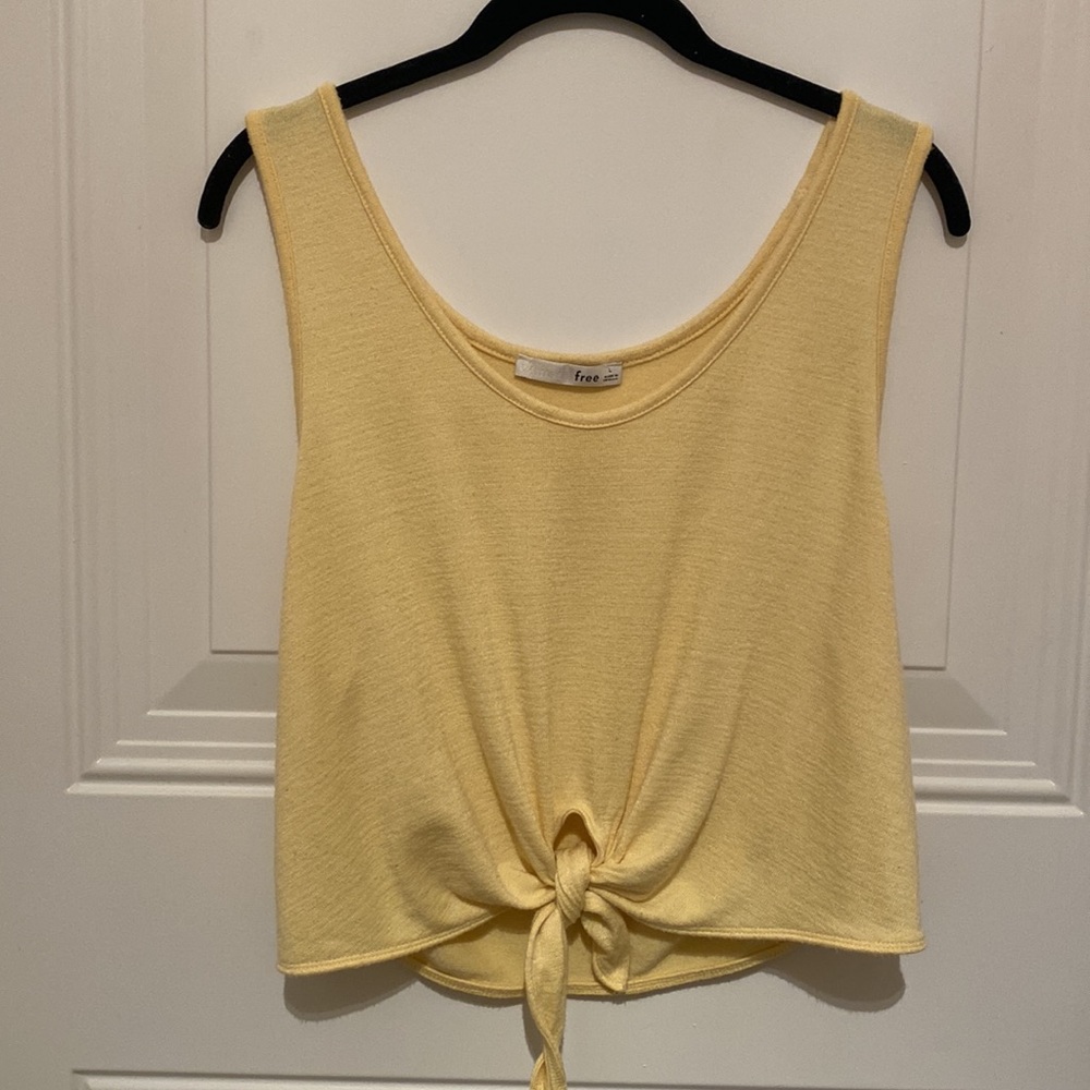 Aritzia Wilfred Tie Tank Top